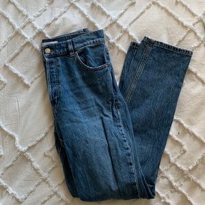 Dynamite Rosie high rise straight leg jeans size 28